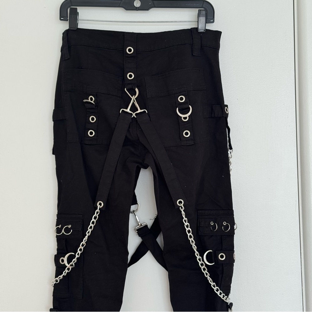 Tripp NYC Black and Red Label NO EXCUSE Pants Size M - Picture 8 of 10